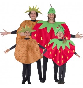 Déguisements Ananas et fraises pour groupe