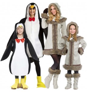 Déguisements Pingouins et Esquimaux pour groupe