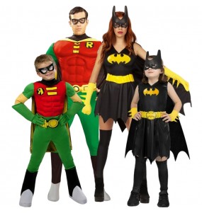 Déguisements Robin et Batgirl Deluxe pour groupe