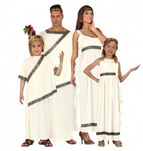 Costumes Romains classiques pour groupes et familles