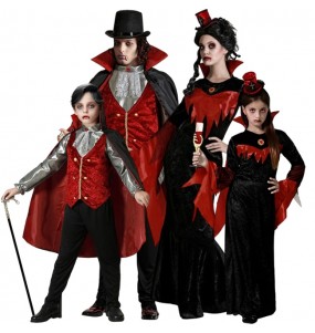 Déguisements Vampires immortels pour groupe