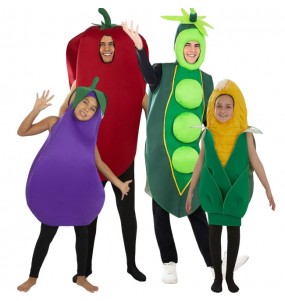 Déguisements de légumes pour groupe