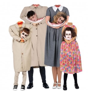 Déguisements Zombies sans tête pour groupe