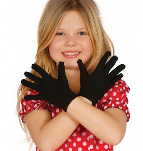 Gants noirs enfants