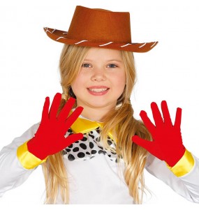 Gants rouges enfants