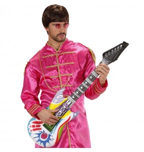 Guitare gonflable Funky pour compléter vos costumes