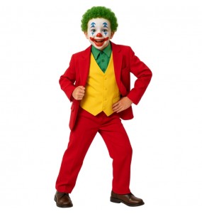 Déguisement Joker rouge garçon