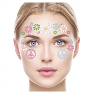 Bijoux de visage hippie pour compléter vos costumes