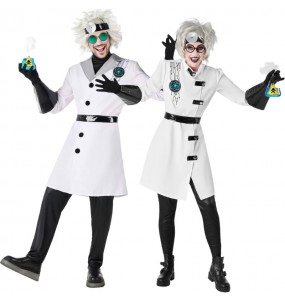 Costumes Scientifiques fous pour se déguiser à duo