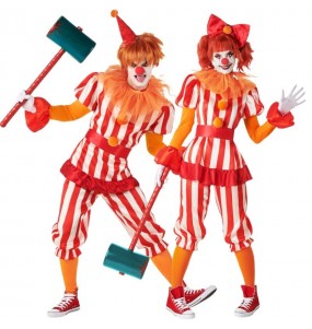 Costumes Clowns terrifiants pour se déguiser à duo