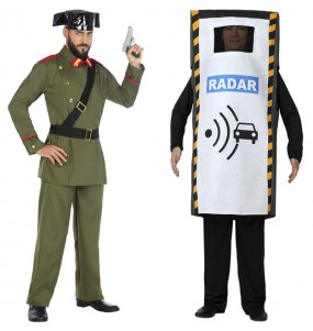 Costumes en couple Tecnologie des années 80 pour adulte