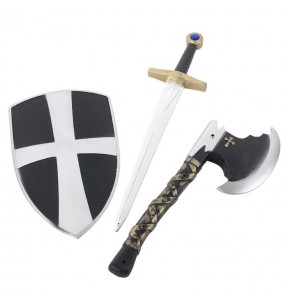 Kit d'accessoires pour croisés médiévaux pour compléter vos costumes