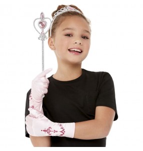 Kit d\'accessoires pour princesse rose pour compléter vos costumes