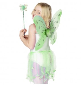 Kit d\'accessoires pour papillon vert pour compléter vos costumes