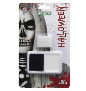 Kit de maquillage squelette pour compléter votre déguisement avec un maquillage de qualité