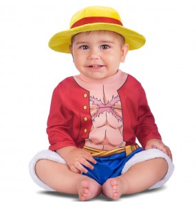 Costume pour bébé Luffy One Piece