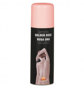 Spray maquillage corps Or Rose
