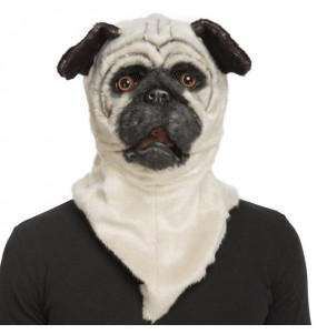 Masque Chien Bulldog avec bouche articulée