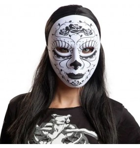 Masque Catrina mexicaine