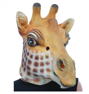 Masque de girafe en latex