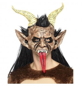 Masque de démon Krampus pour compléter vos costumes térrifiants