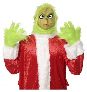 Masque de lutin Grinch adulte pour compléter vos costumes