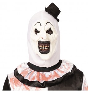 Masque du clown Art Terrifier pour compléter vos costumes térrifiants
