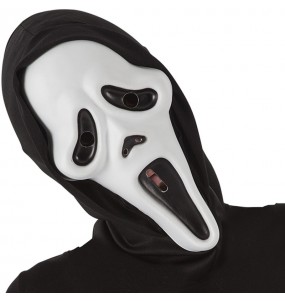 Masque Scream avec capuche