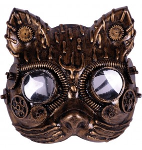 Masque Steampunk Chat