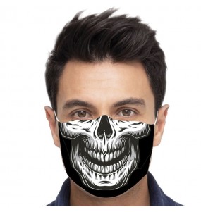 Masque de protection Squelette pour adultes