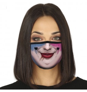 Masque de protection Harley Quinn pour adultes