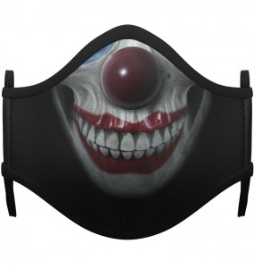 Masque de protection Clown Diabolique pour adultes
