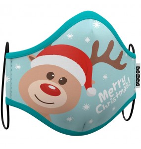 Masque de protection Renne Noël pour adultes