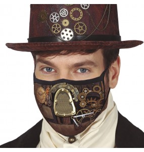 Masque de protection Steampunk pour adultes