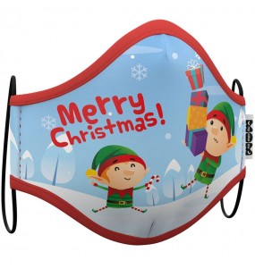 Masque de protection Elfe Noël pour enfant