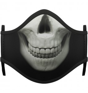 Masque de protection Squelette Zombie pour enfant