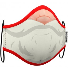 Masque de protection Père Noël pour enfant