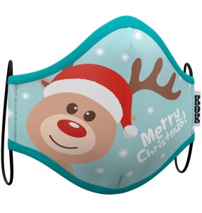 Masque de protection Renne Noël pour enfant