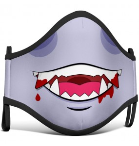 Masque de protection Vampire Cartoon pour enfant