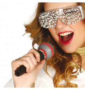 Microphone pour chanteurs pour compléter vos costumes