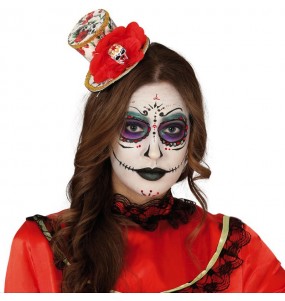 Mini Chapeau Catrina Mexicaine