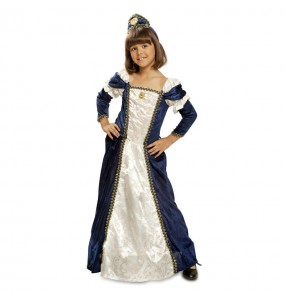 Déguisement Dame Médiévale Bleue