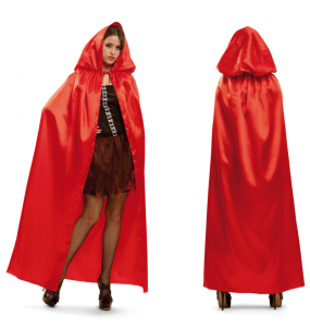 Déguisement Cape Rouge Femme