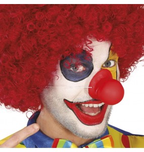 Nez de clown en latex avec son pour compléter vos costumes