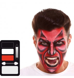 Palette Maquillage Diable Halloween