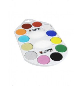 Paleta maquillaje facial al agua