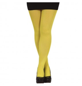 Collants jaunes pour femmes pour compléter vos costumes
