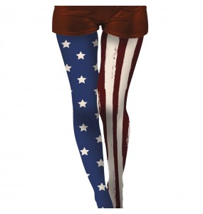 Collant Patriot Clown pour femmes pour compléter vos costumes térrifiants