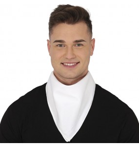 Foulard blanc pour compléter vos costumes