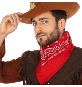 Bandana Cowboy rouge